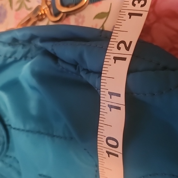 Stylish Teal Marc Jacobs Quilted Designer Women's Bag - Picture 8 of 9